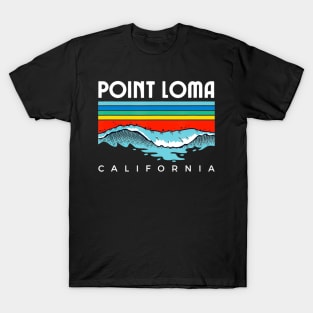 Point Loma California Vintage Retro T-Shirt